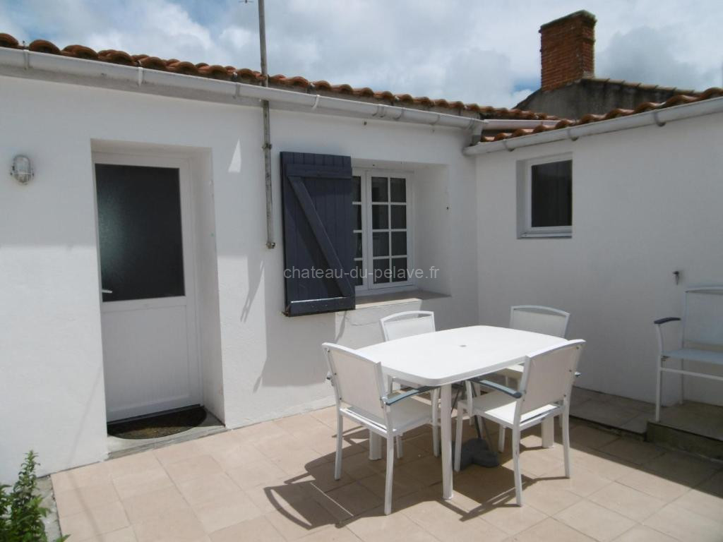 Maison Noirmoutier-en-l'Île proche centre, 4 pers, terrasse