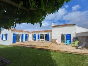 Maison rénovée proche plage, terrasse privée, 4 chambres, 8 couchages, parking, WiFi - FR-1-224B-231 à Noirmoutier-en-l'Île