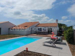 Maison Familiale avec Piscine Noirmoutier 800 m Plage de Luzeronde à Noirmoutier-en-l'Île